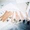 100Pcs Wooden Candle Wicks, Candle Making Wicks 5.1 X 0.5 Inch Naturally Smokeless Wooden Candle Wicks Candle Cores with Iron Stand for DIY Candle Making(50 Set)